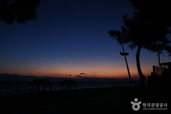 강릉 경포대 일출사진 