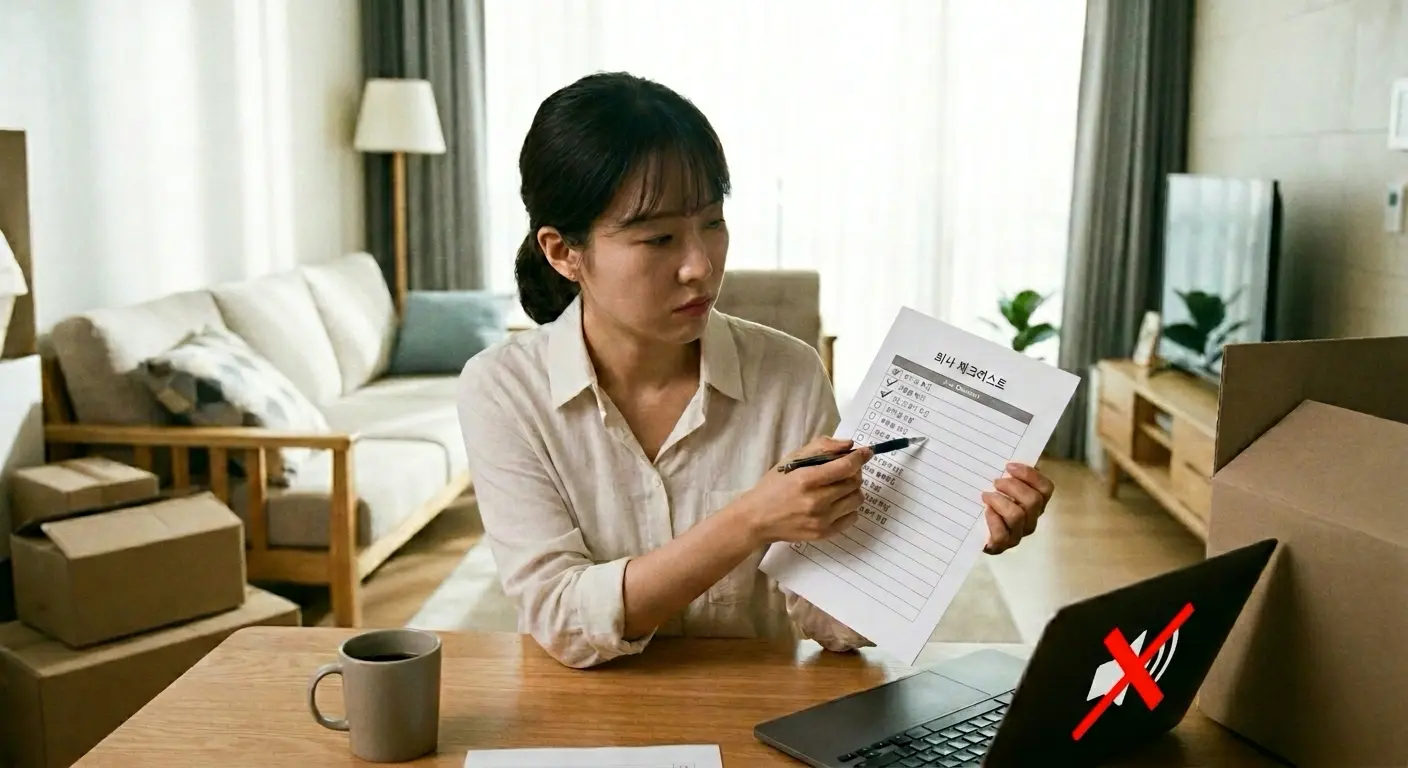 노트북 소리가 안 나는 화면