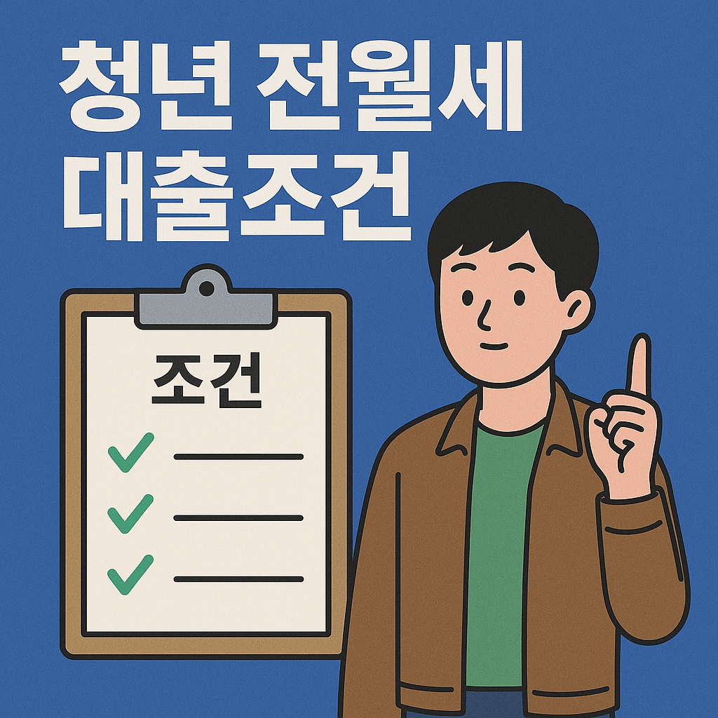 청년 전월세 대출조건
