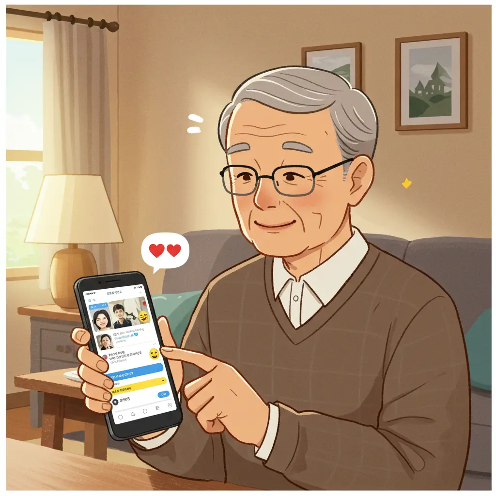 어르신 카카오톡 사용법 총정리 글자 키우기·사진 보내기·영상통화 쉽게 배우기