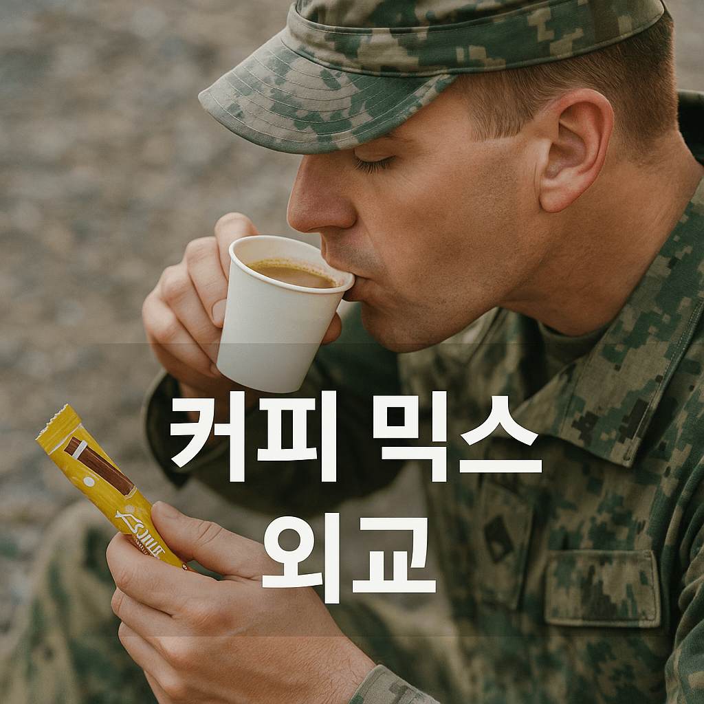 한국식 커피 믹스 외교와 K-커피 문화의 글로벌 확산