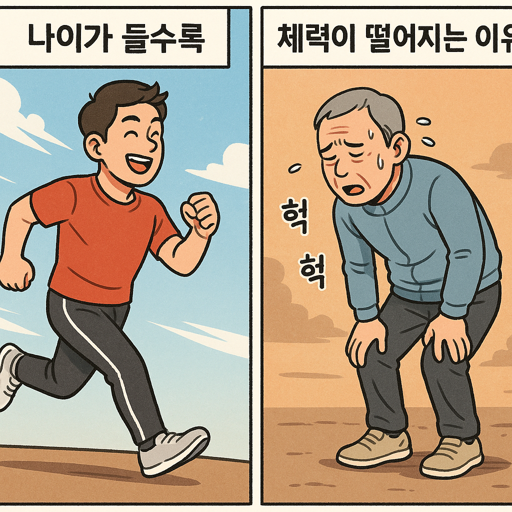 나이가들수록 체력이 떨어지는 이유