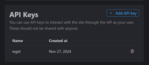civitai API Key 발급