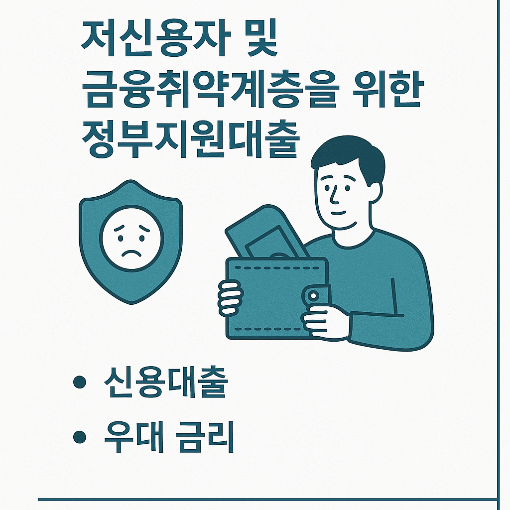 저신용자 정부지원대출