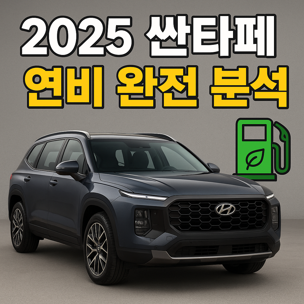 2025 싼타페 연비 완전 분석!