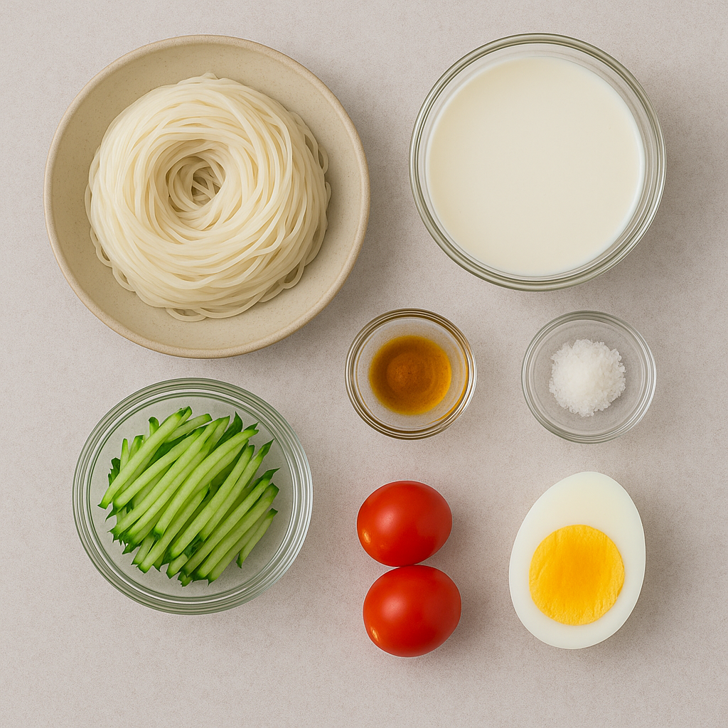 🥛 2. 부드럽고 고소한 두유국수