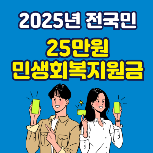 2025 민생회복지원금