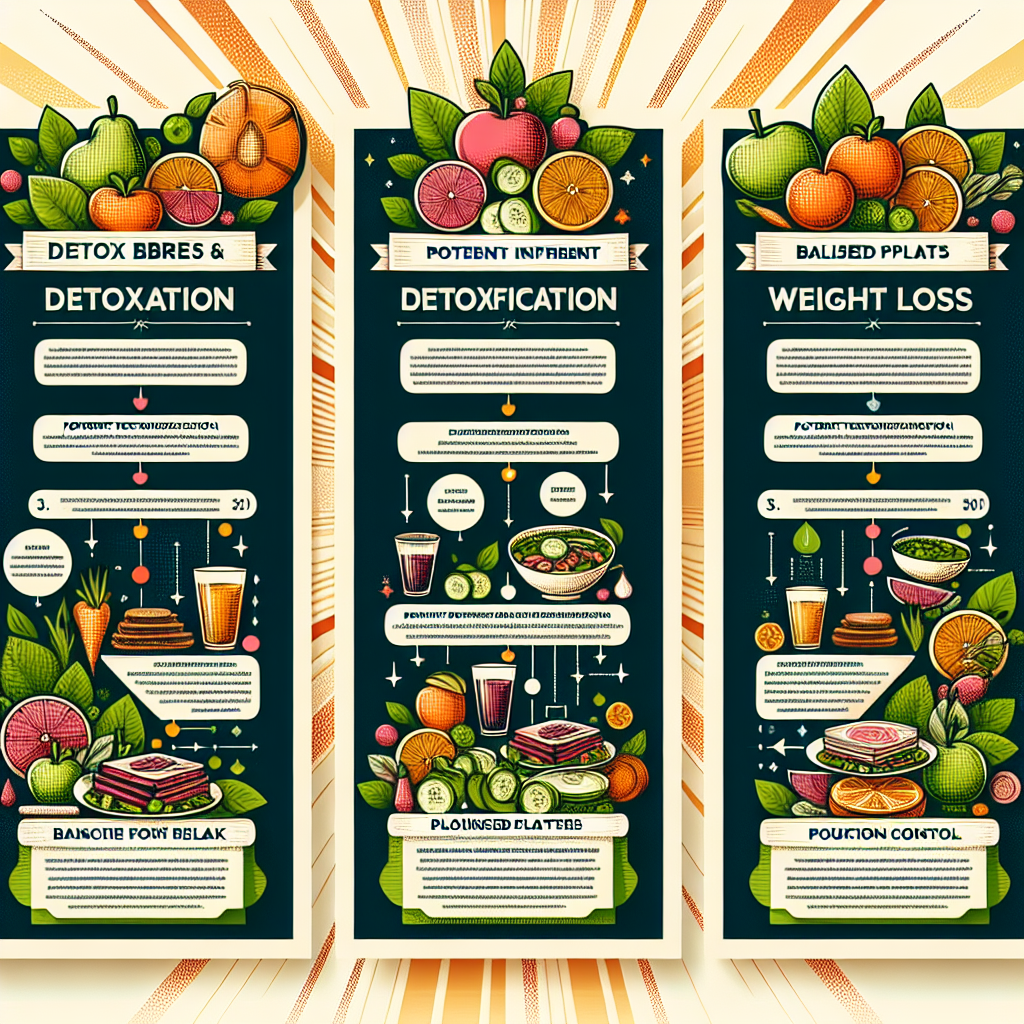 간 해독과 다이어트 동시에! 효과적인 식단 플랜 3가지