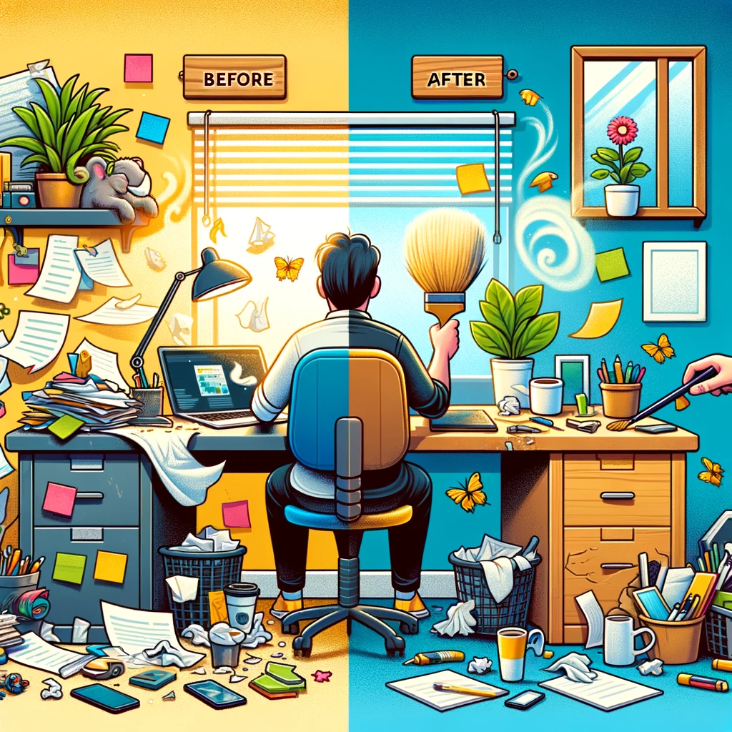 집중이 흐트러지는 환경 정리법과 행동 유지 방법