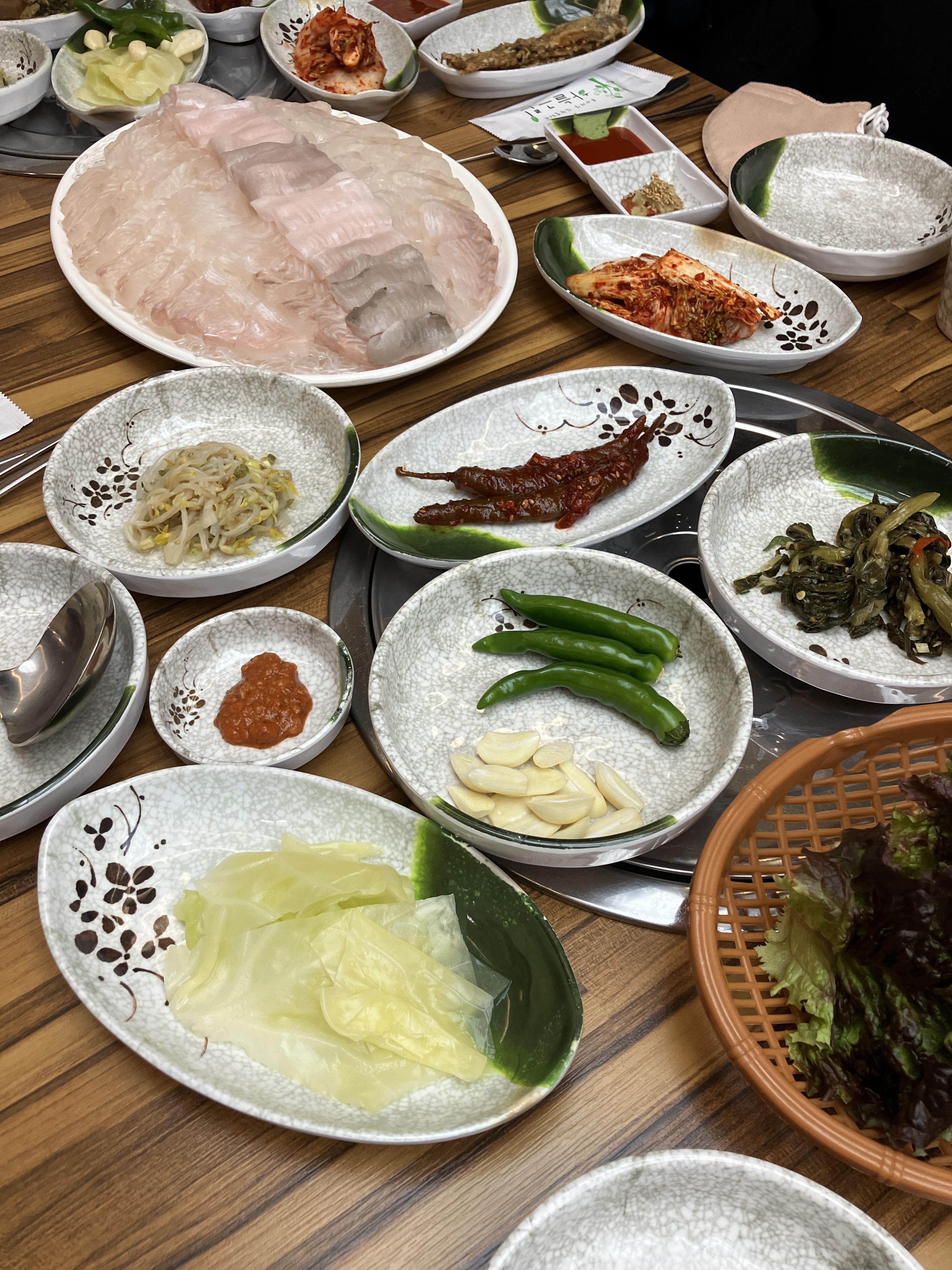 광어회
