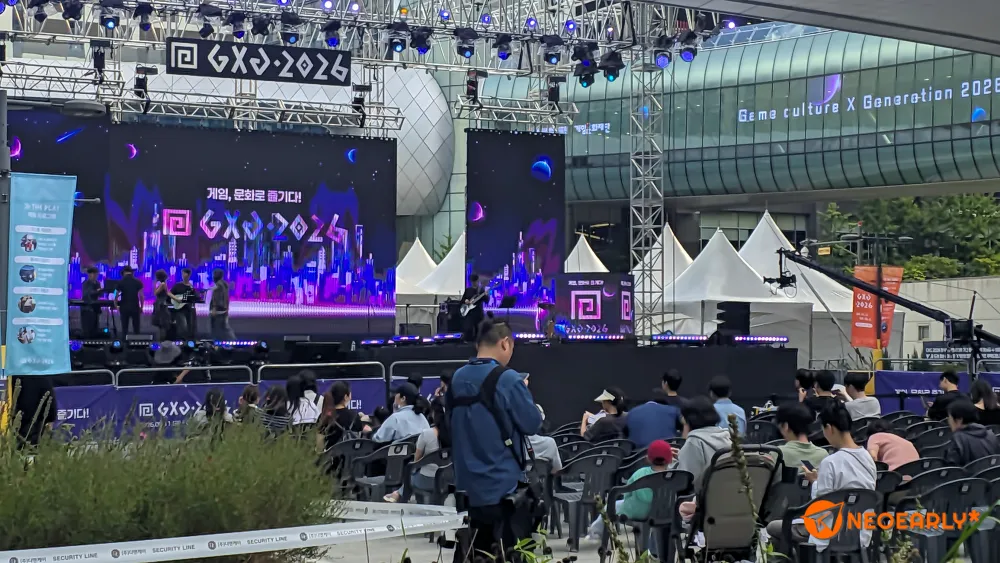 판교역 인근에 설치된 무대에서는 다양한 공연이 진행됐습니다. ⓒ 김정균