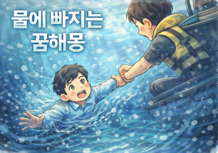 물에 빠지는 꿈해몽! 경고와 회복 등 총정리!