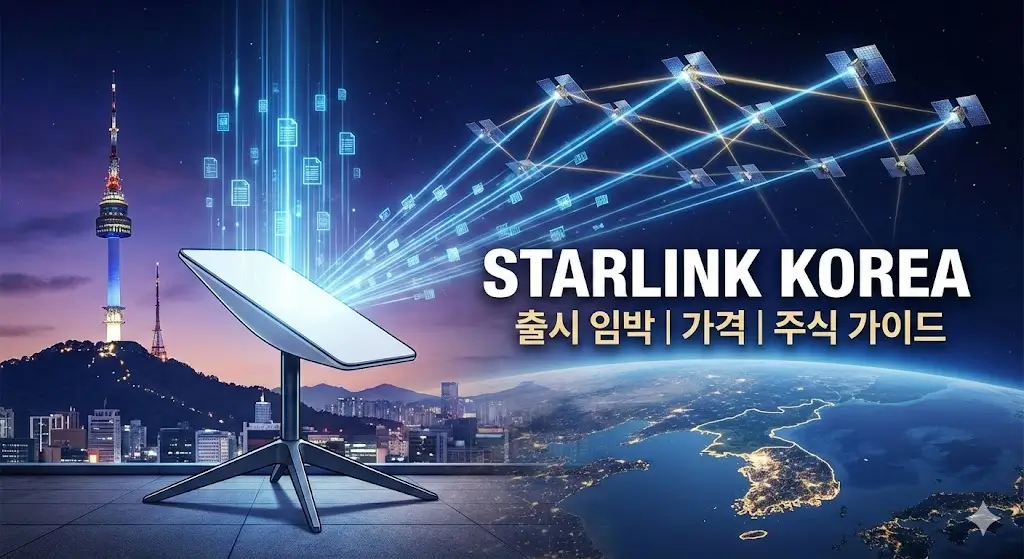 스타링크 한국 출시일과 가격 완벽 가이드: 미니 요금제부터 스페이스X 주식 사는법까지