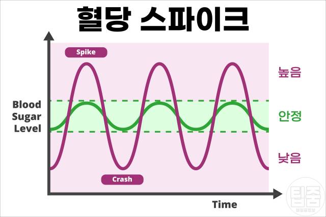 혈당 스파이크 없는 음식