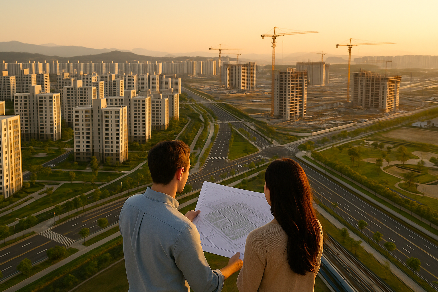부동산 3기 신도시 관련 사진입니다.