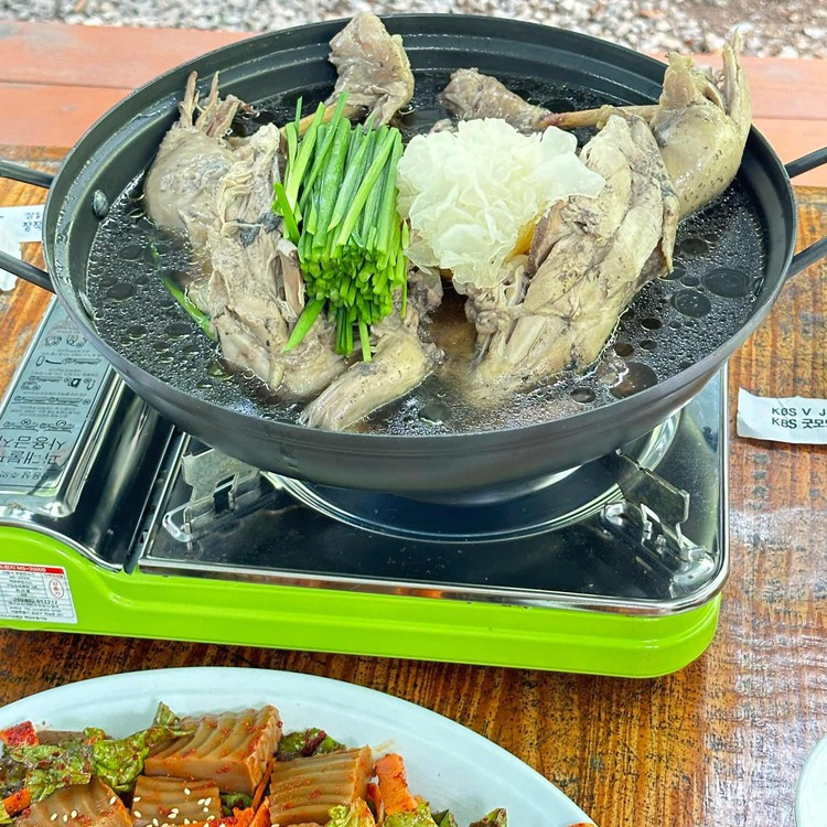 가평 닭백숙 가든 맛집, 산장대통령
