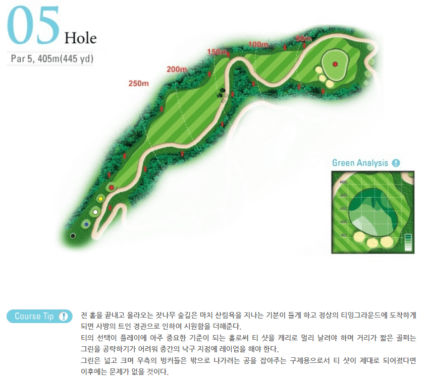 로드힐스 골프앤리조트 힐스코스 5