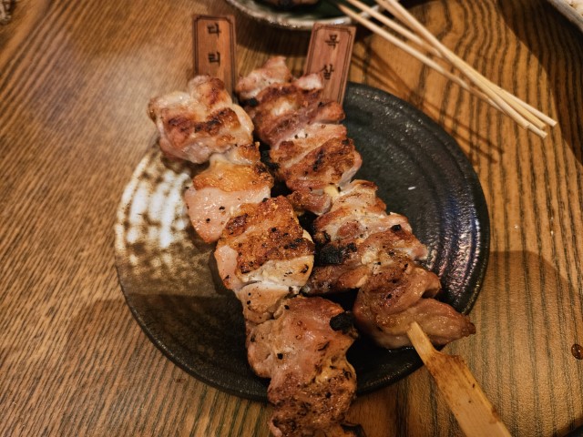 닭다리살&amp;#44; 목살 꼬치