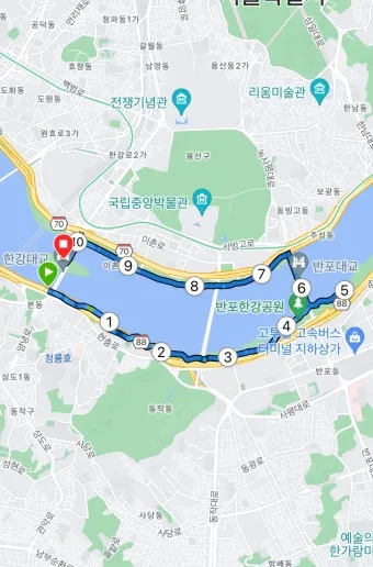 서울 동작구 러닝코스 추천 근린공원 중심 추천 장소_7