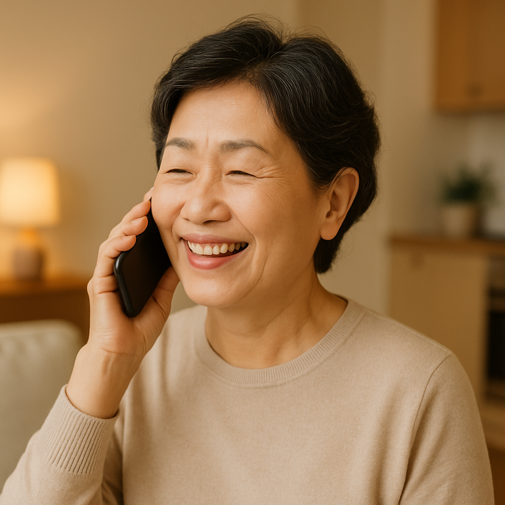 보청기와 휴대폰 연결 방법