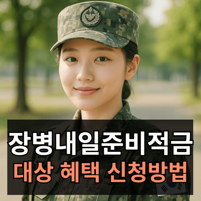 장병내일준비적금 가입대상 혜택, 납입한도, 가입방법, 주의사항 총정리