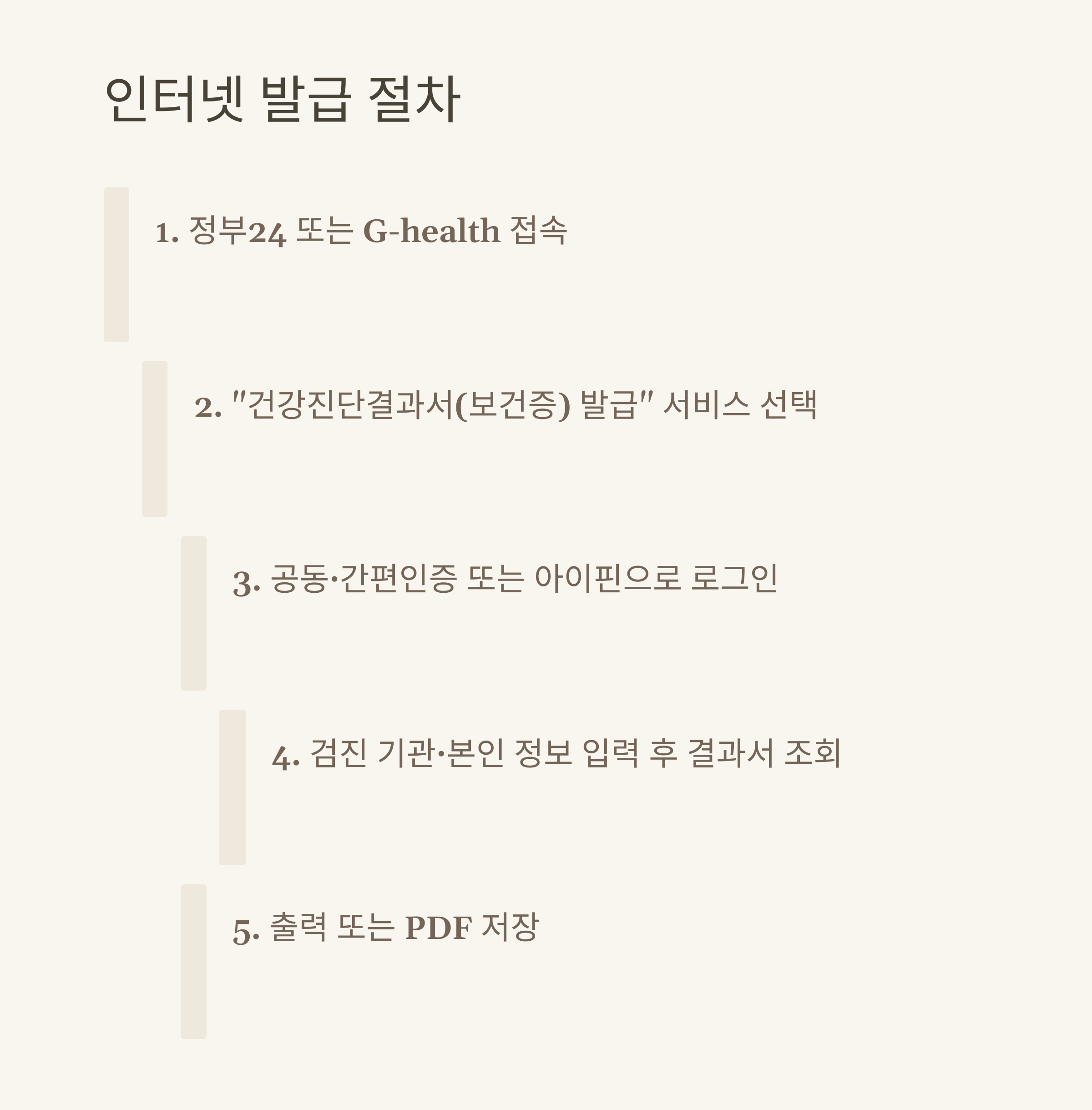 보건증 인터넷발급 출력, 건강검진결과서 온라인 발급부터 정부24&middot;모바일 출력 방법까지 완벽 안내3