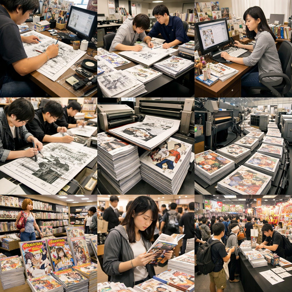 일본 만화 산업