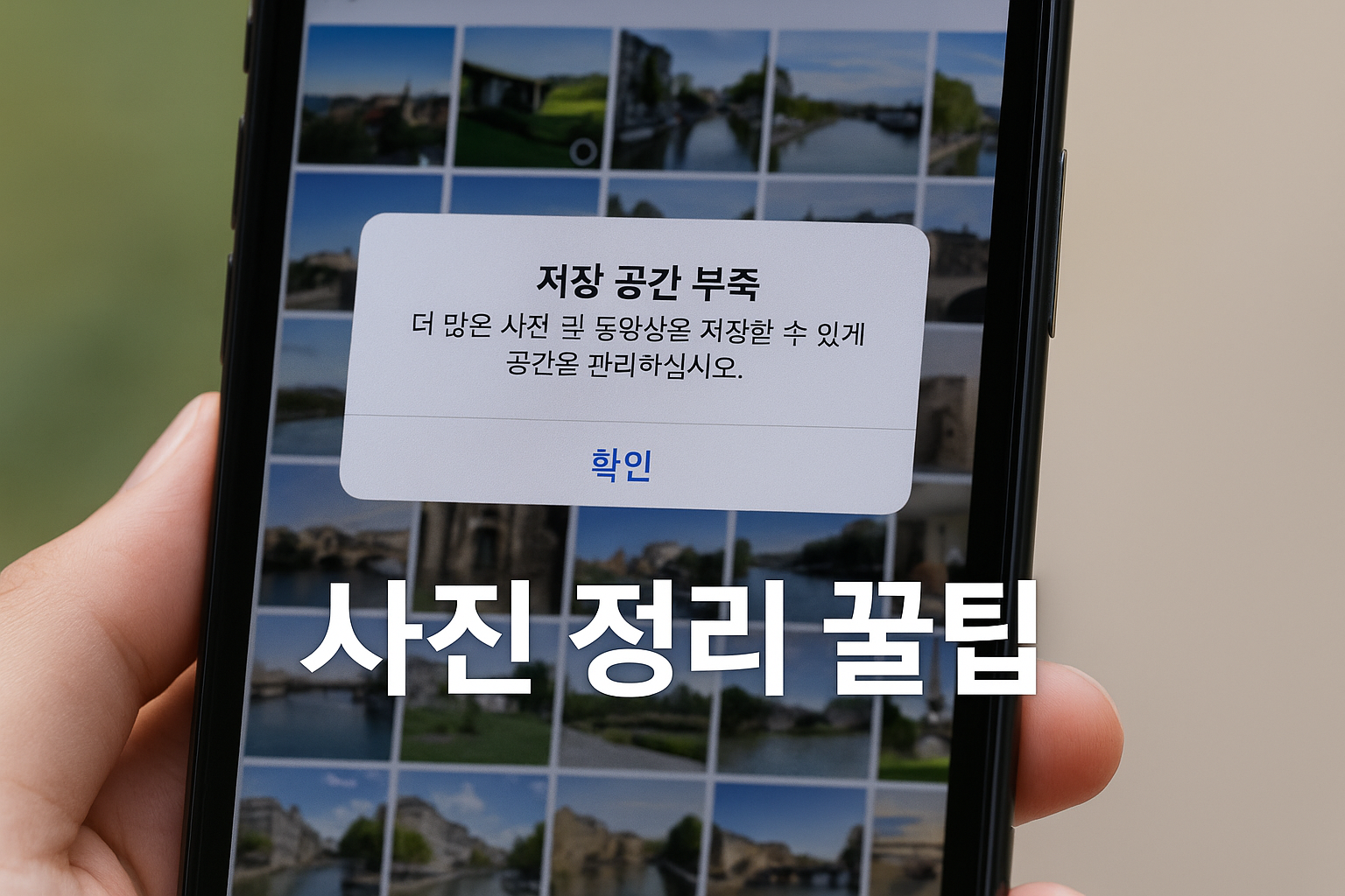 사진첩 꽉 찼나요 📱 2025 최신 스마트폰 사진 정리 꿀팁