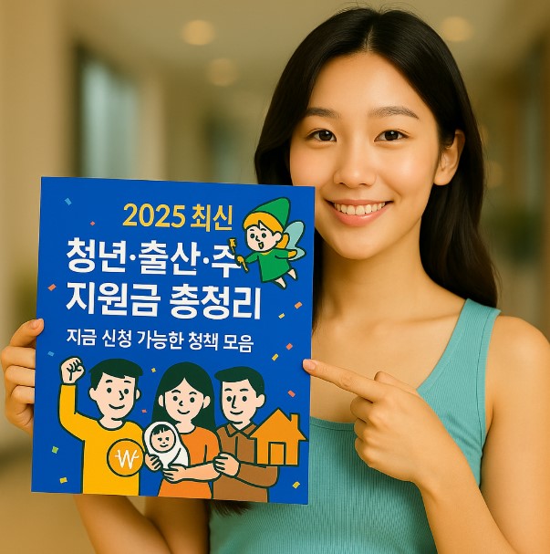 [2025 최신] 청년·출산·주거 지원금 총정리 – 지금 신청 가능한 정책 모음