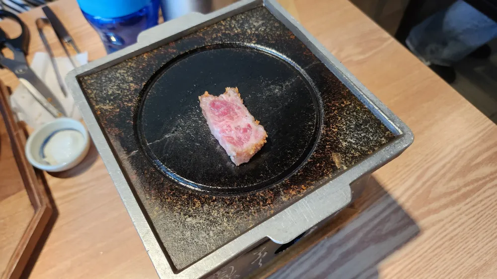 규카츠정식-화로