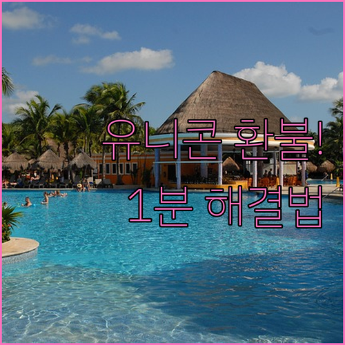 아이폰 유니콘 HTTPS 구독 취소 ..