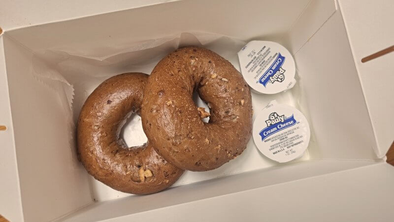 베이글+크림치즈