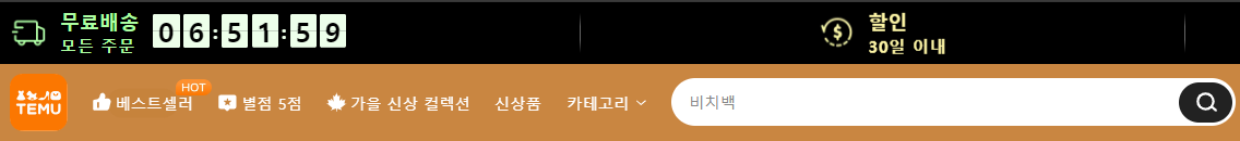 테무(temu)쇼핑
