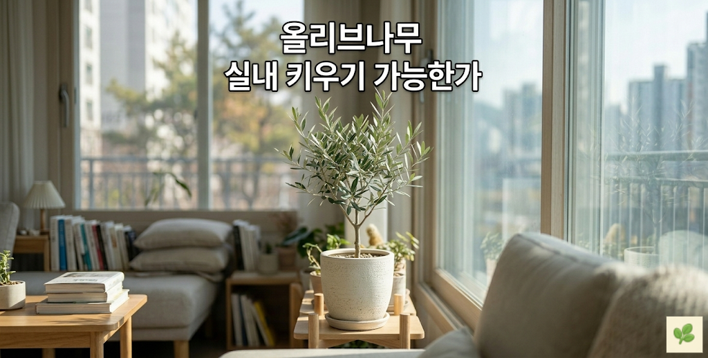 올리브나무 실내 키우기 가능한가