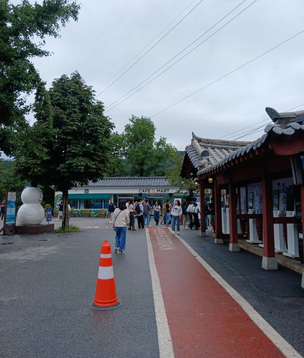 가평 남이섬 매표소