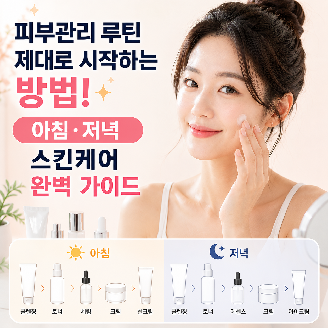 피부관리 루틴