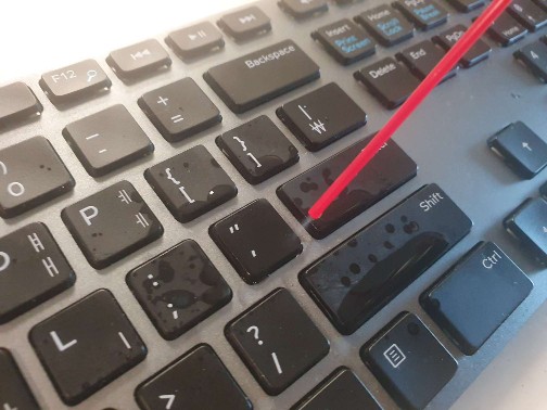 BW-100으로 키보드 수리