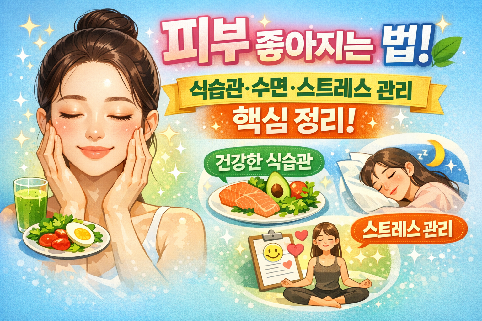 피부 좋아지는 법