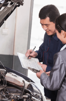 자동차 검사 기간 안내 신청