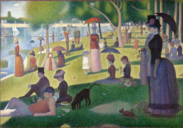 그랑드자트섬의 일요일 오후