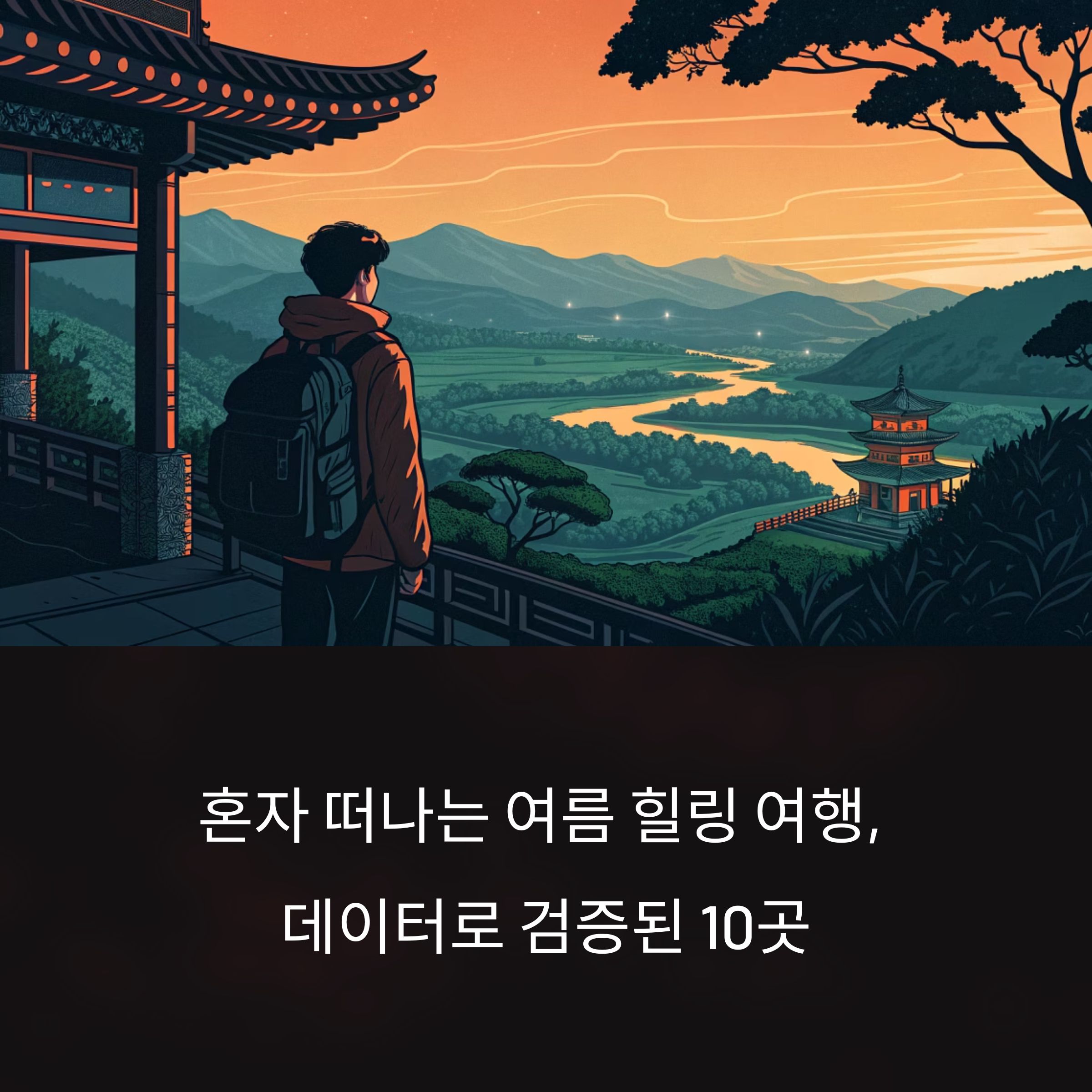 혼자 떠나는 7월 국내여행, 최신 데이터로 뽑은 힐링 명소 10선