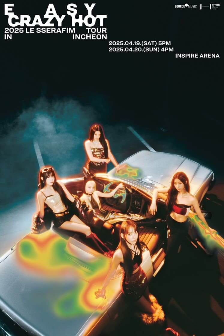 2025 LE SSERAFIM TOUR ‘EASY CRAZY HOT’
