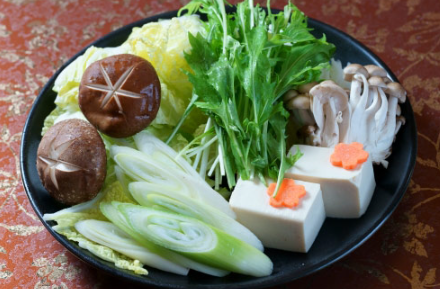 두부를 사용한 요리.