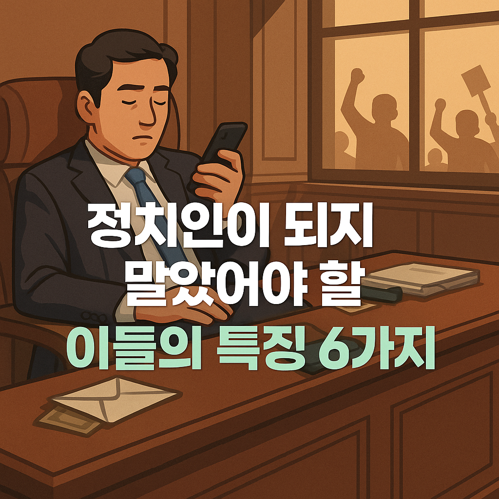 정치인 답지 않은 사람
