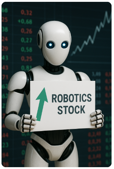 AI 로봇 주식이미지