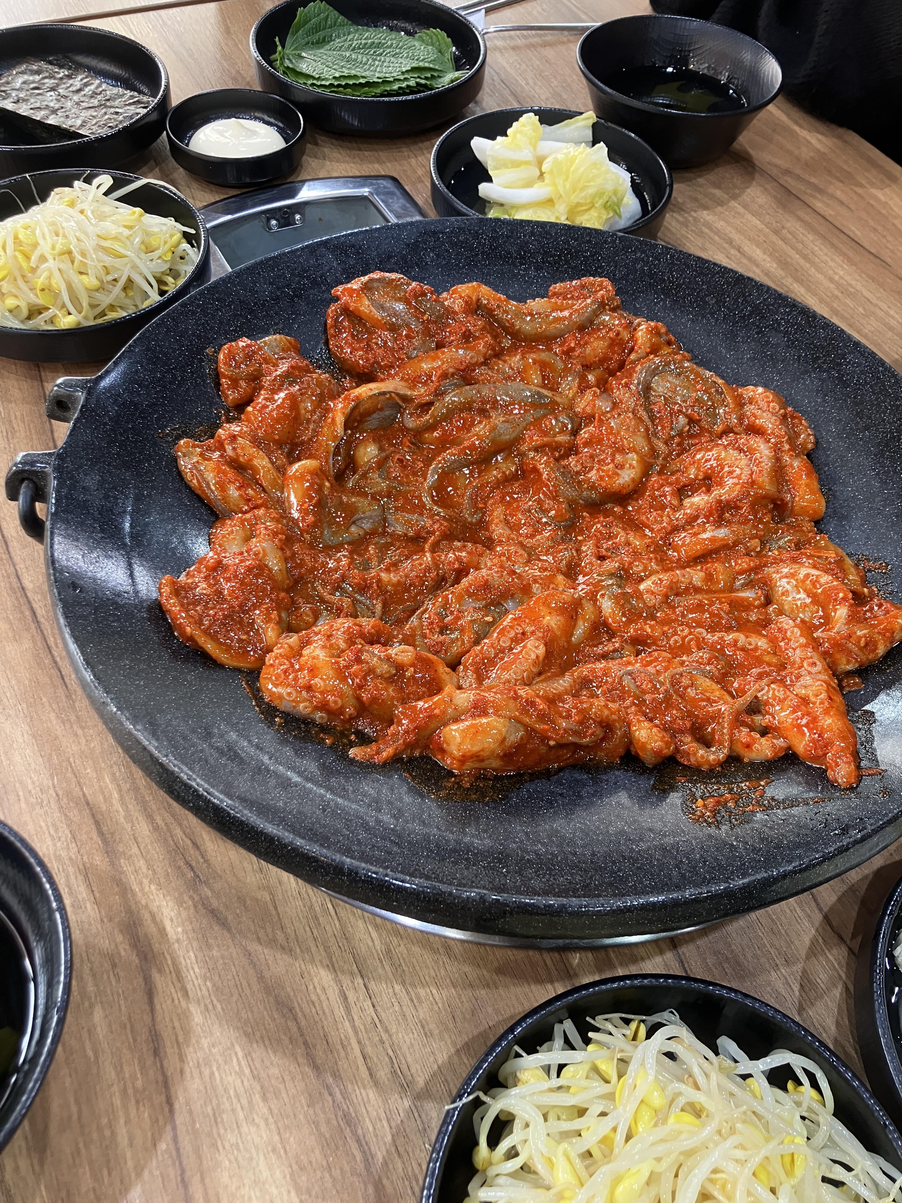 정이품쭈꾸미 철판볶음