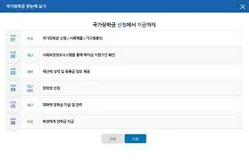 국가장학금 소득분위별 지급금액