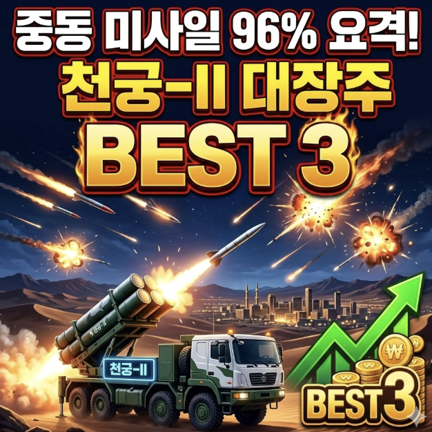 천궁2 관련 방산주 대장주