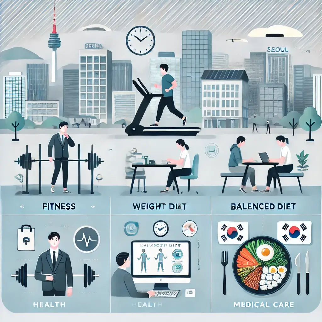서울 직장인 건강관리법 사진