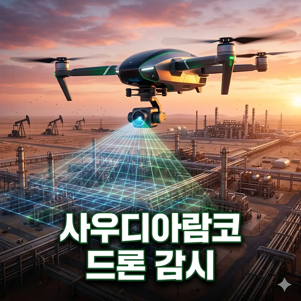 사우디아람코 드론 감시 시스템